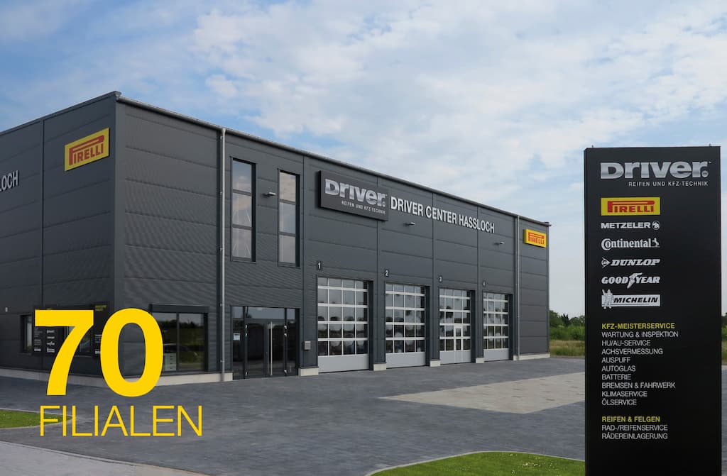 70 eigene Filialen